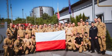 Mołdawia. Polscy strażacy dotarli do punktu koncentracji