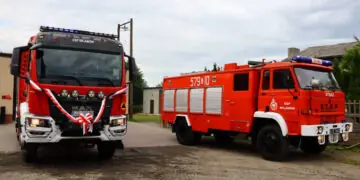 Zmiana pokoleniowa w OSP Wilamów. Strażacy mają nowy wóz