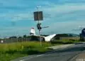 Wypadek szybowca na lotnisku w Krośnie